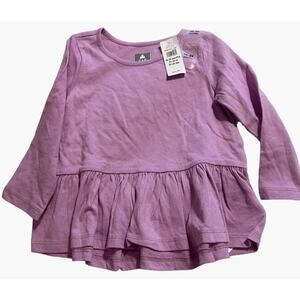 GAP Playtime Favorites Purple Peplum Top Girls Size 18-24 months New with Tags C